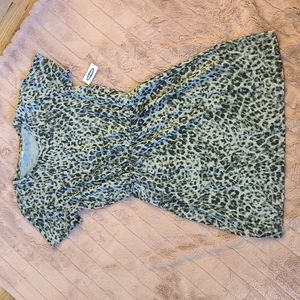 Old Navy Leopard Print Mini Dress (M)